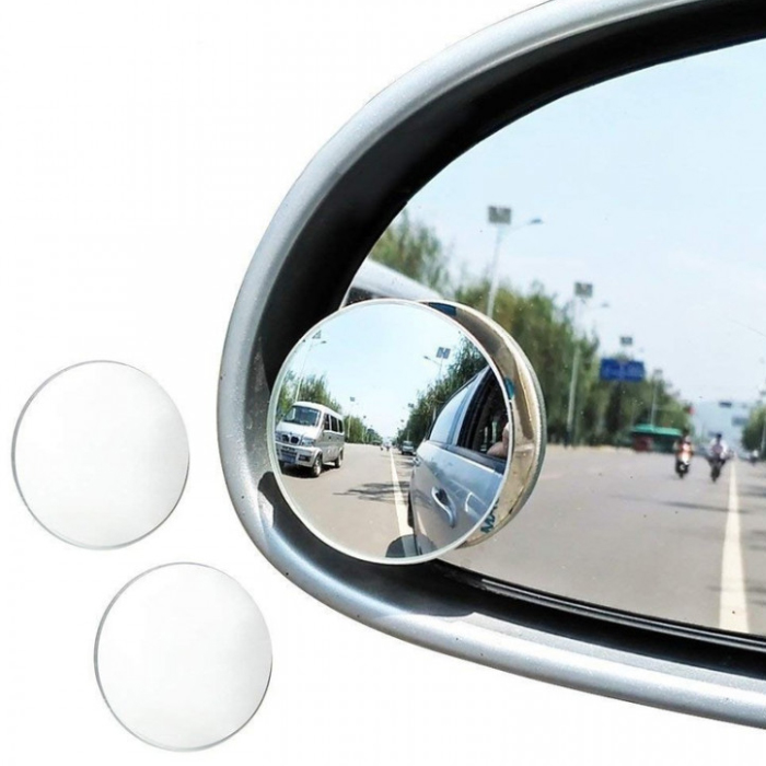 Bộ gương cầu lồi 360 độ cho ô tô xóa điểm mù